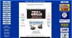 Desktop Screenshot of banderariverfest.com